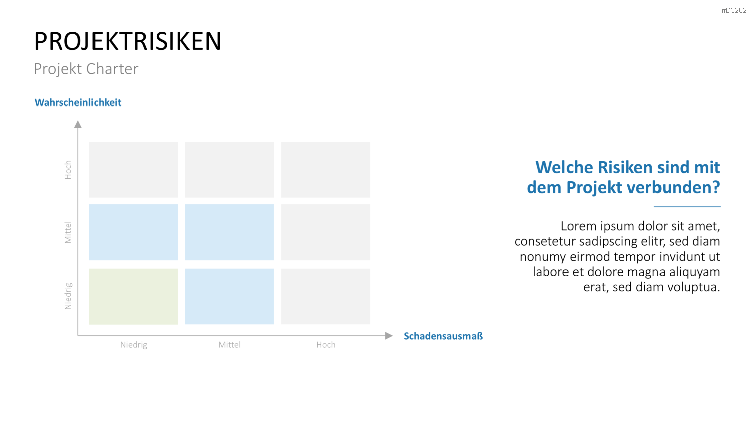 Projekt Charter PowerPoint-Vorlage