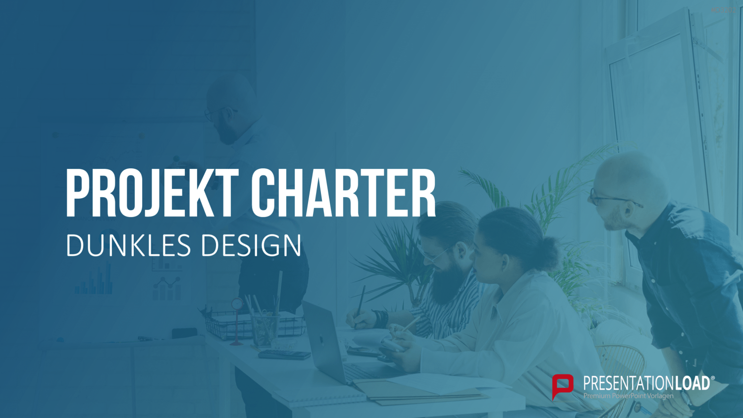 Projekt Charter PowerPoint-Vorlage