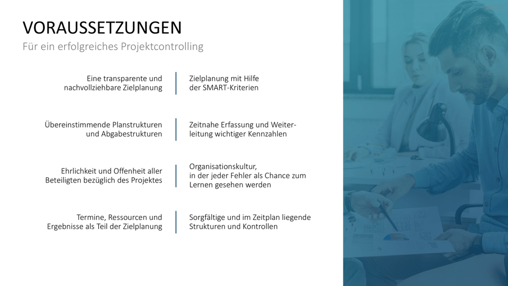 Projekt-Kennzahlen PowerPoint-Vorlage