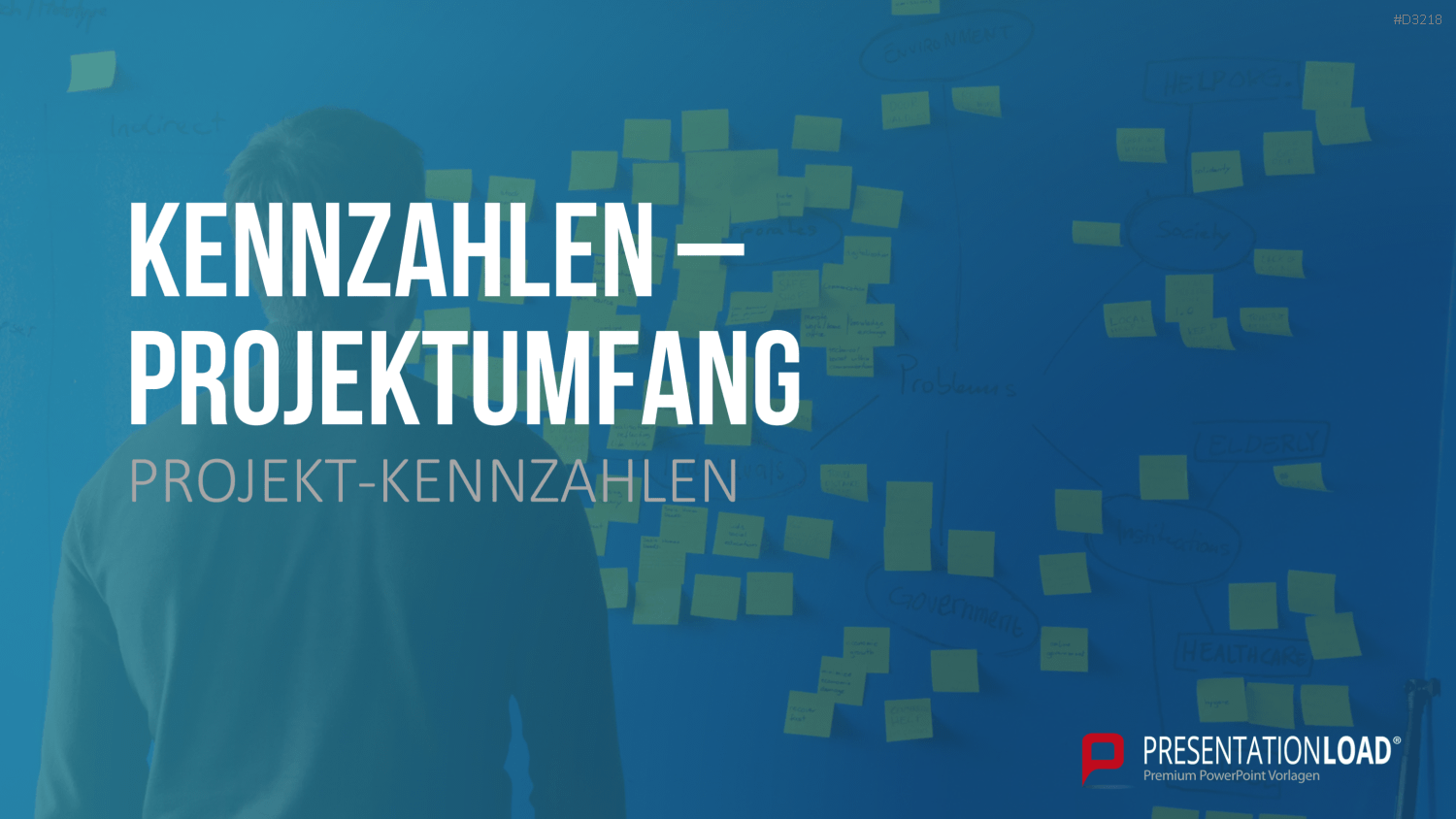 Projekt-Kennzahlen PowerPoint-Vorlage