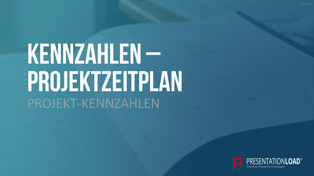 Projekt-Kennzahlen PowerPoint-Vorlage