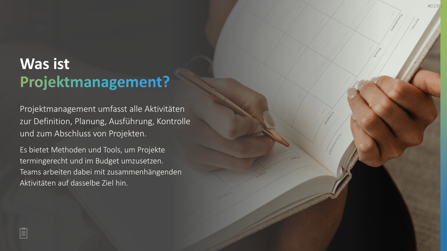 Projektmanagement-Toolbox PowerPoint-Vorlage