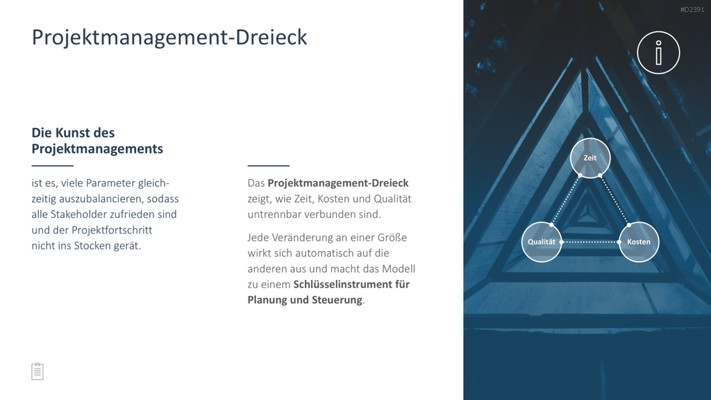 Projektmanagement-Toolbox PowerPoint-Vorlage