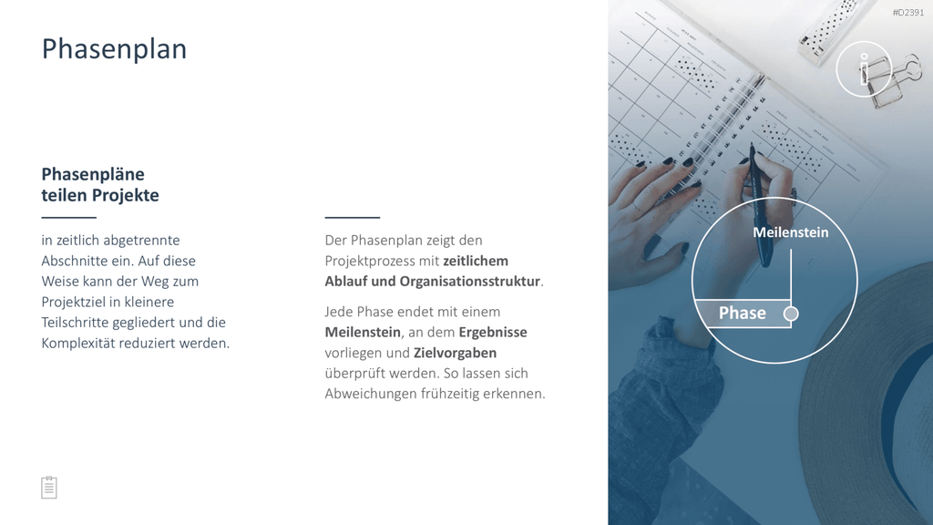 Projektmanagement-Toolbox PowerPoint-Vorlage