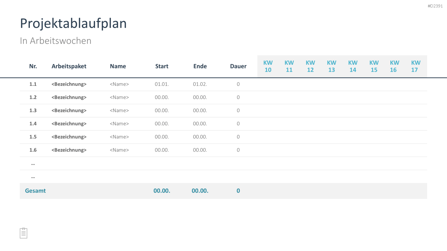 Projektmanagement-Toolbox PowerPoint-Vorlage