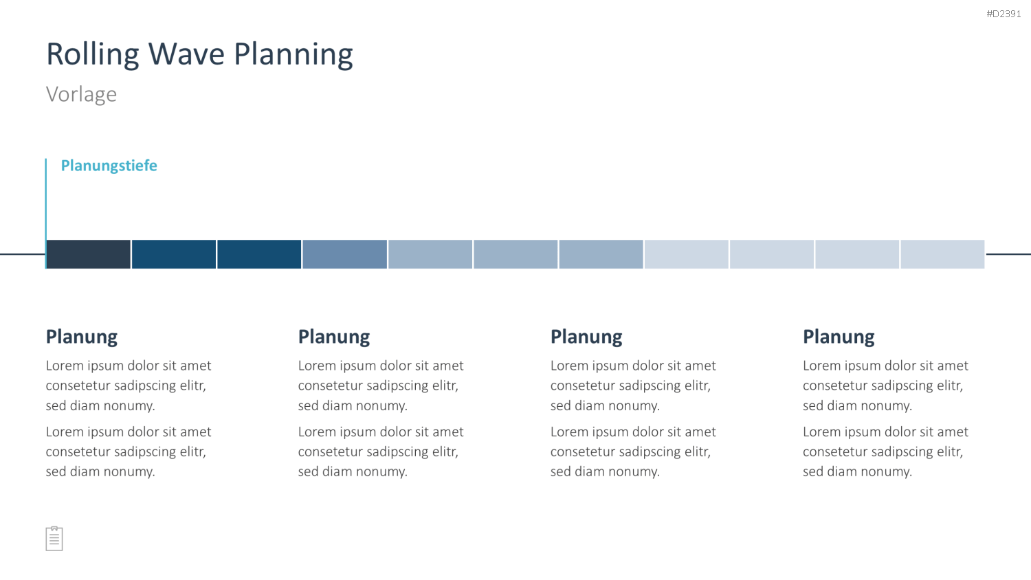 Projektmanagement-Toolbox PowerPoint-Vorlage