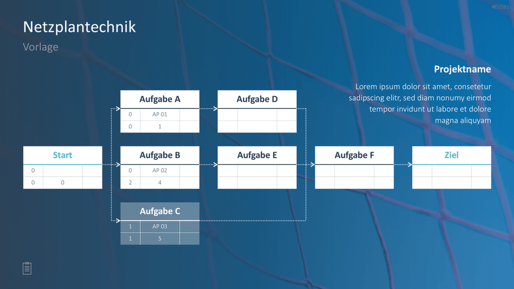Projektmanagement-Toolbox PowerPoint-Vorlage