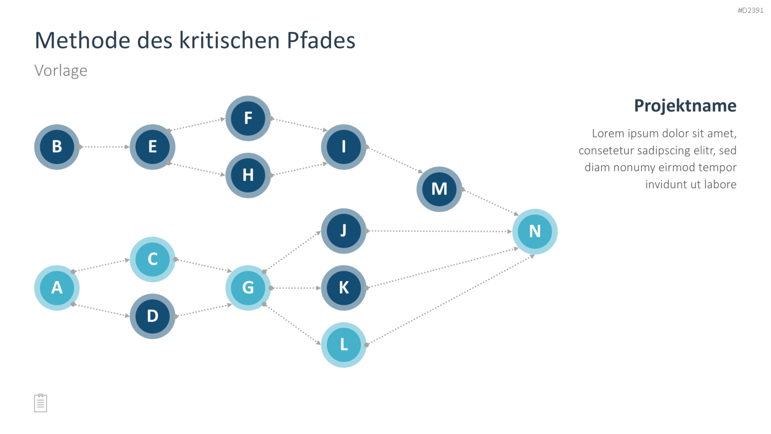 Projektmanagement-Toolbox PowerPoint-Vorlage
