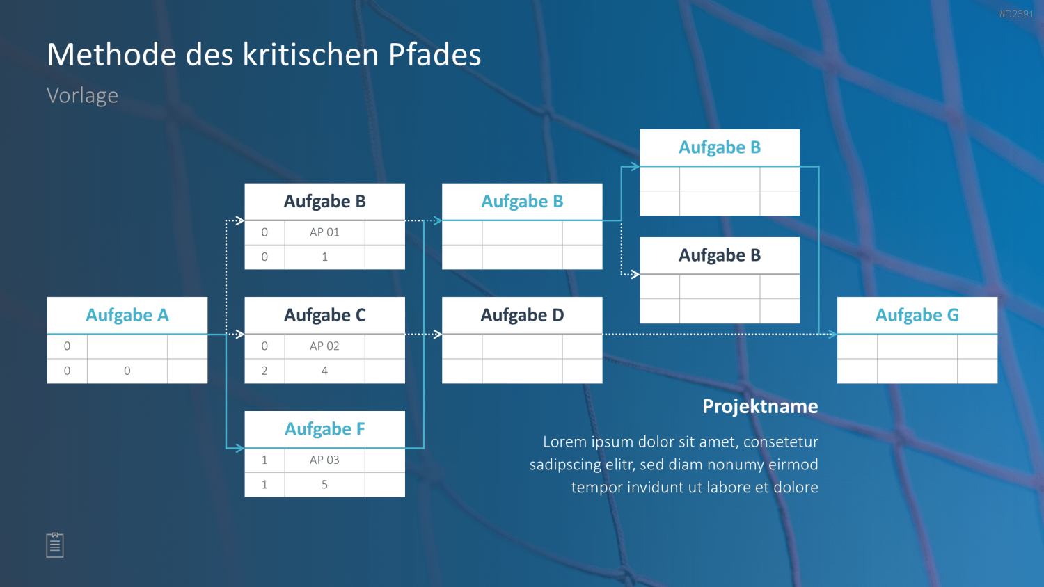 Projektmanagement-Toolbox PowerPoint-Vorlage