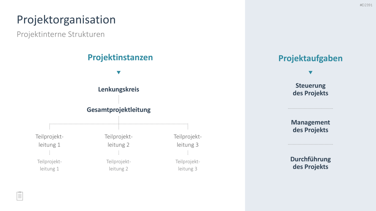 Projektmanagement-Toolbox PowerPoint-Vorlage