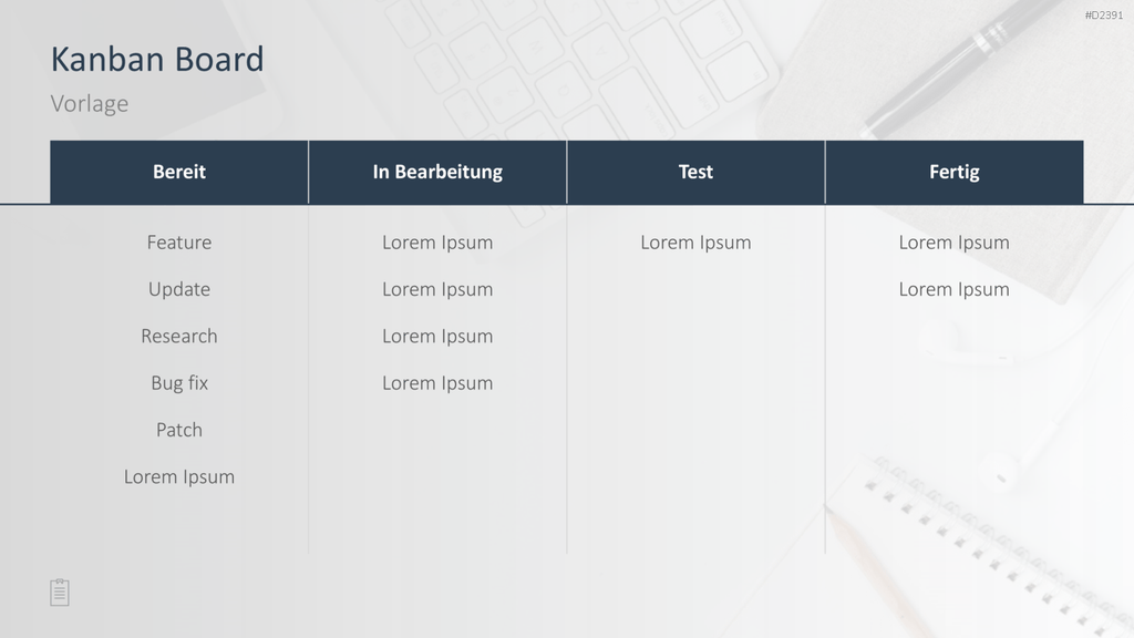 Projektmanagement-Toolbox PowerPoint-Vorlage