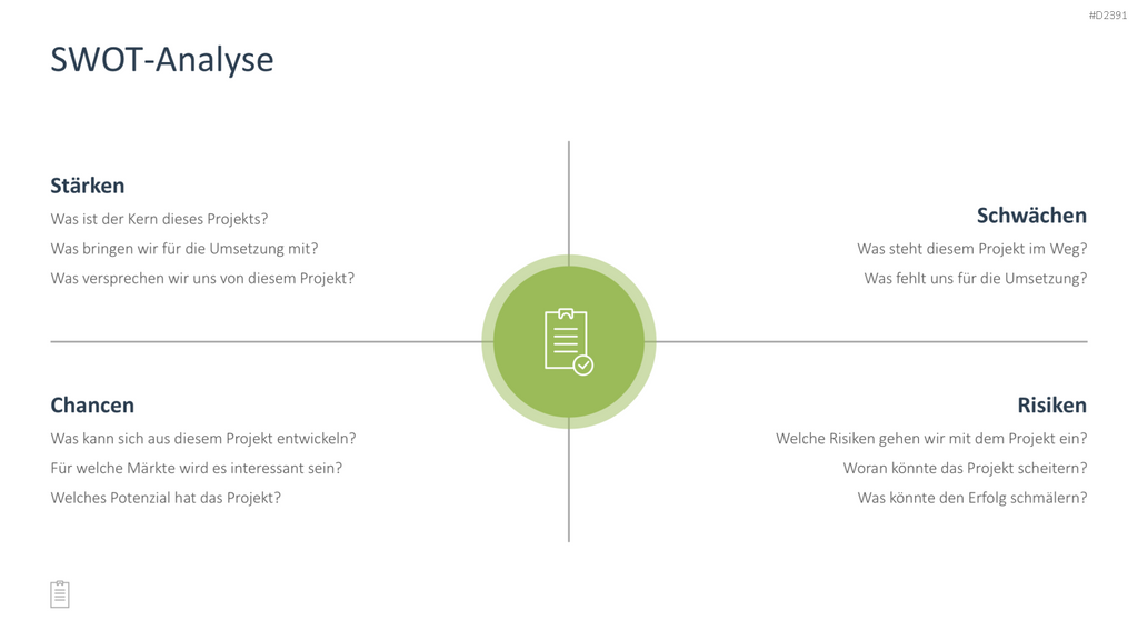Projektmanagement-Toolbox PowerPoint-Vorlage