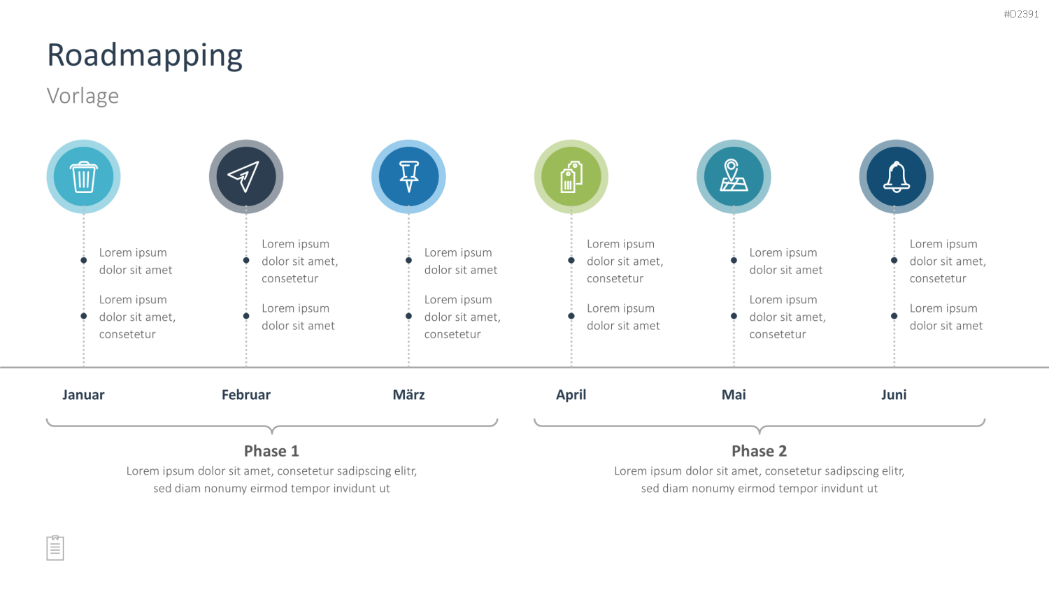Projektmanagement-Toolbox PowerPoint-Vorlage