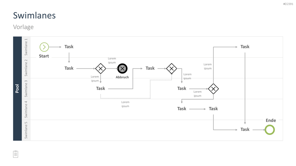 Projektmanagement-Toolbox PowerPoint-Vorlage