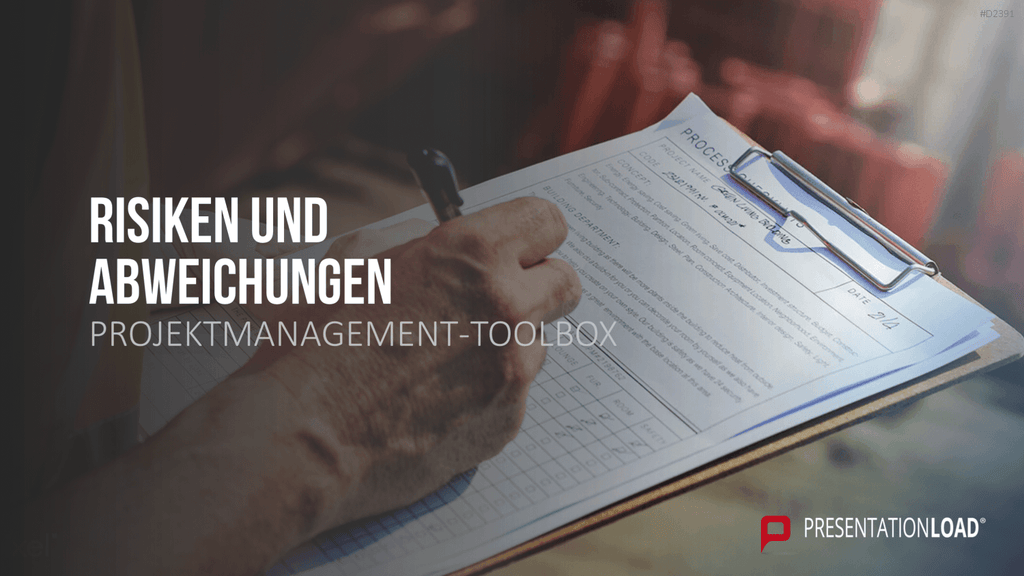 Projektmanagement-Toolbox PowerPoint-Vorlage