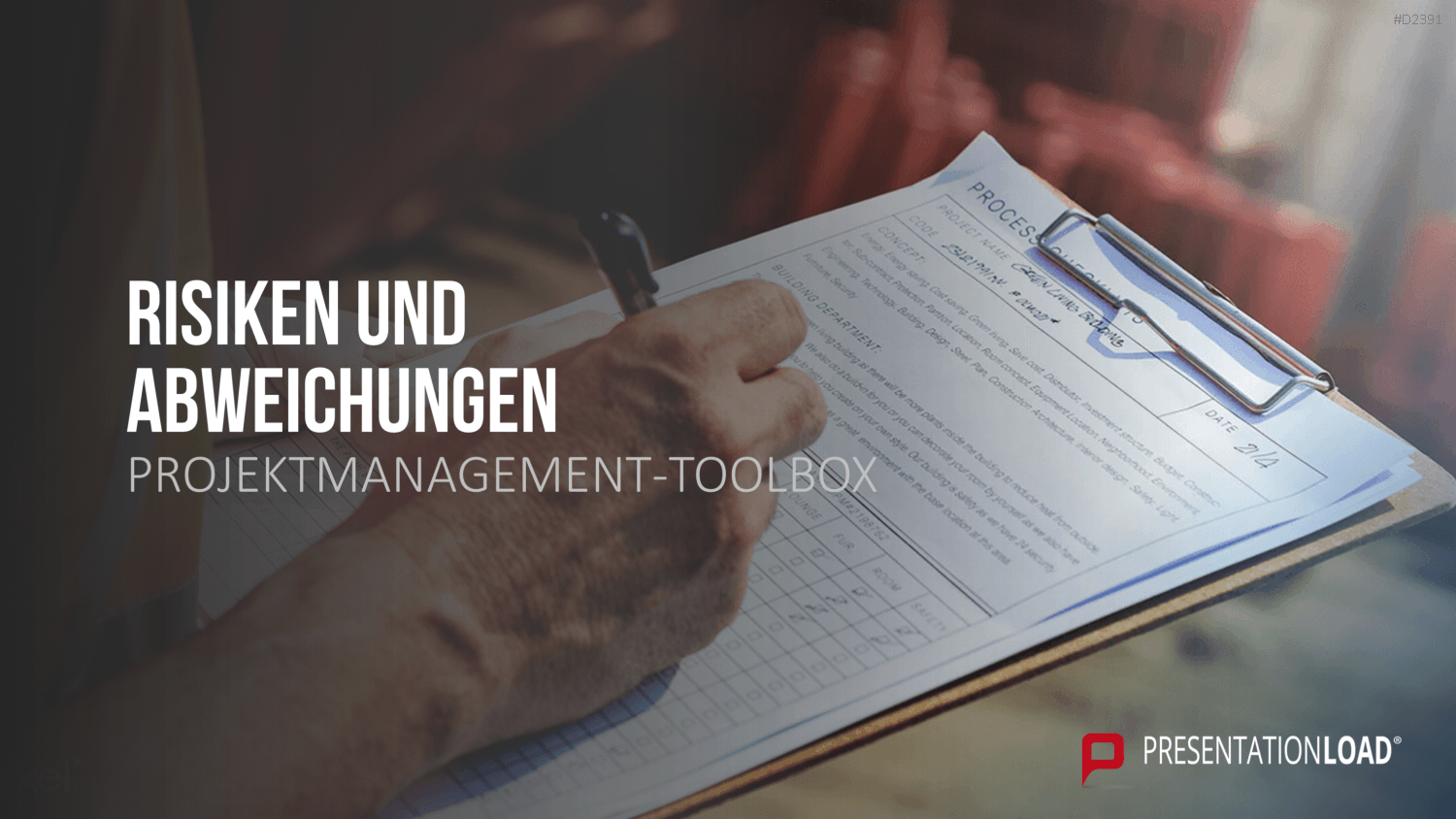 Projektmanagement-Toolbox PowerPoint-Vorlage