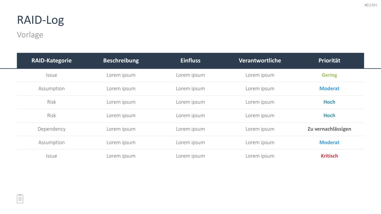 Projektmanagement-Toolbox PowerPoint-Vorlage