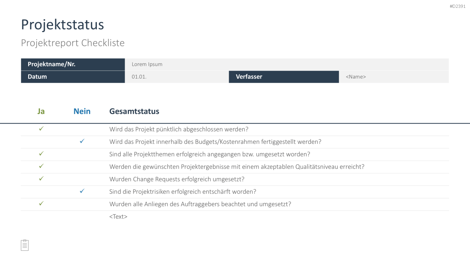 Projektmanagement-Toolbox PowerPoint-Vorlage