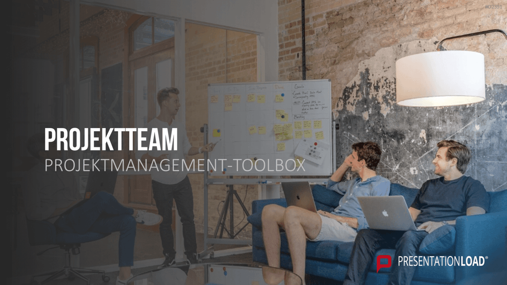 Projektmanagement-Toolbox PowerPoint-Vorlage