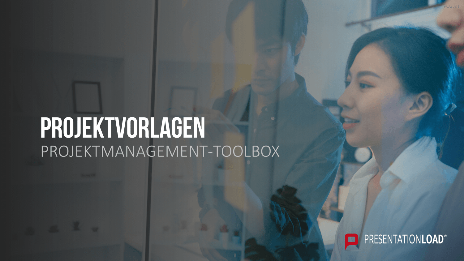 Projektmanagement-Toolbox PowerPoint-Vorlage