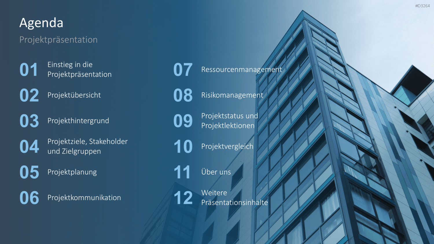 Projektpräsentation PowerPoint-Vorlage