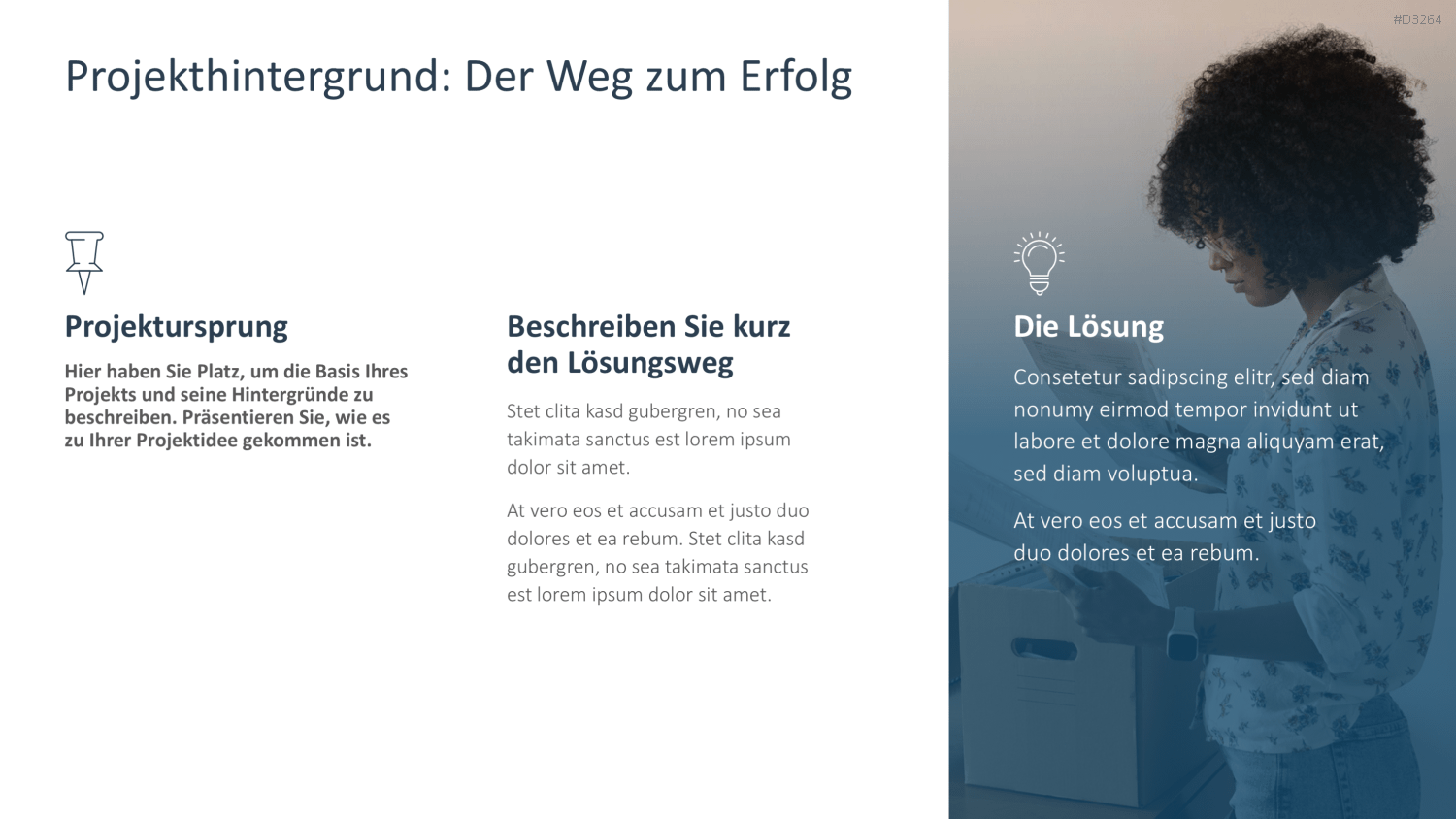 Projektpräsentation PowerPoint-Vorlage