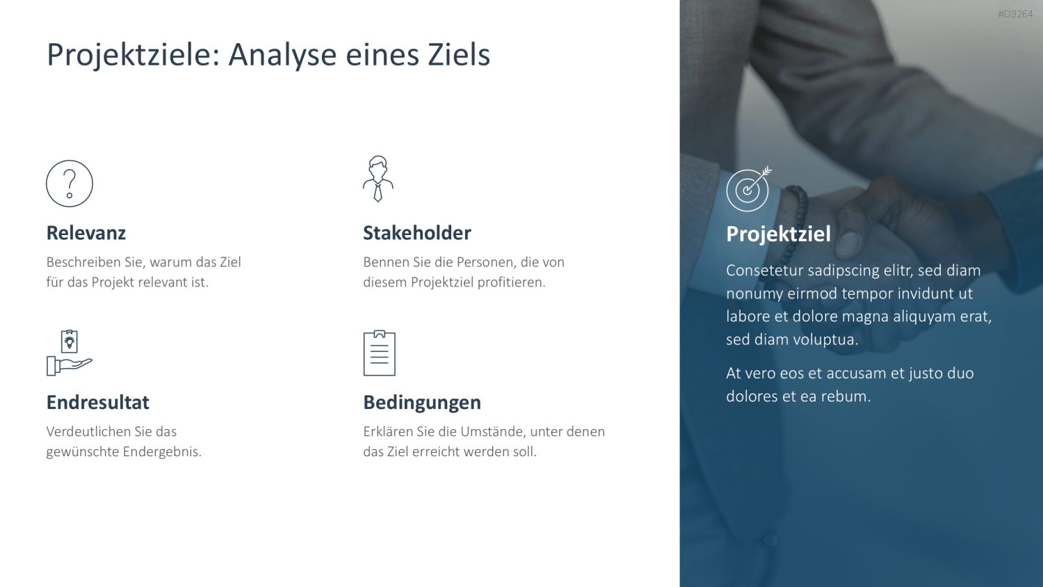 Projektpräsentation PowerPoint-Vorlage