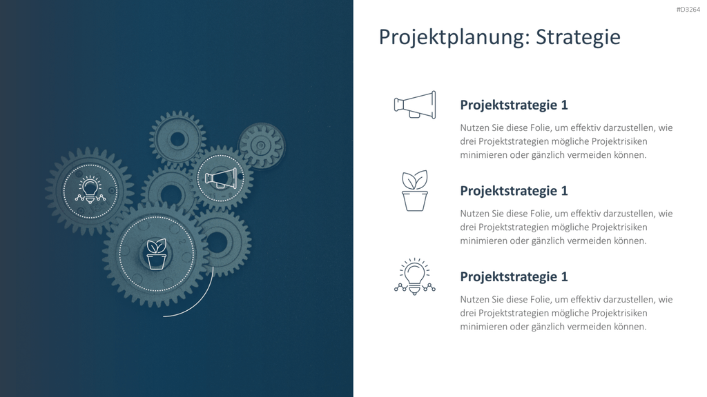 Projektpräsentation PowerPoint-Vorlage