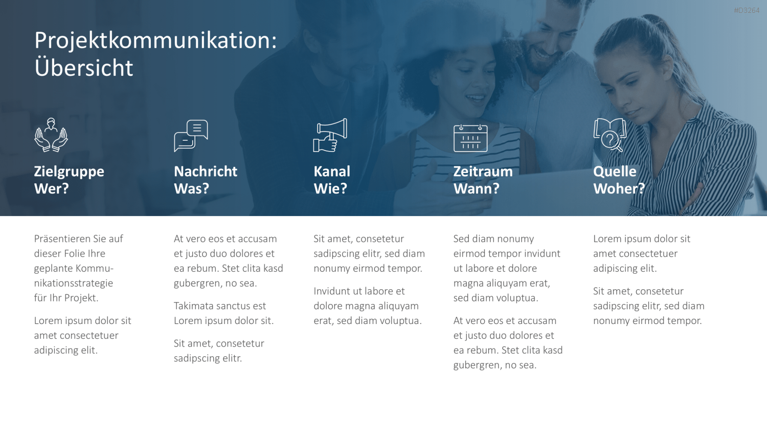Projektpräsentation PowerPoint-Vorlage