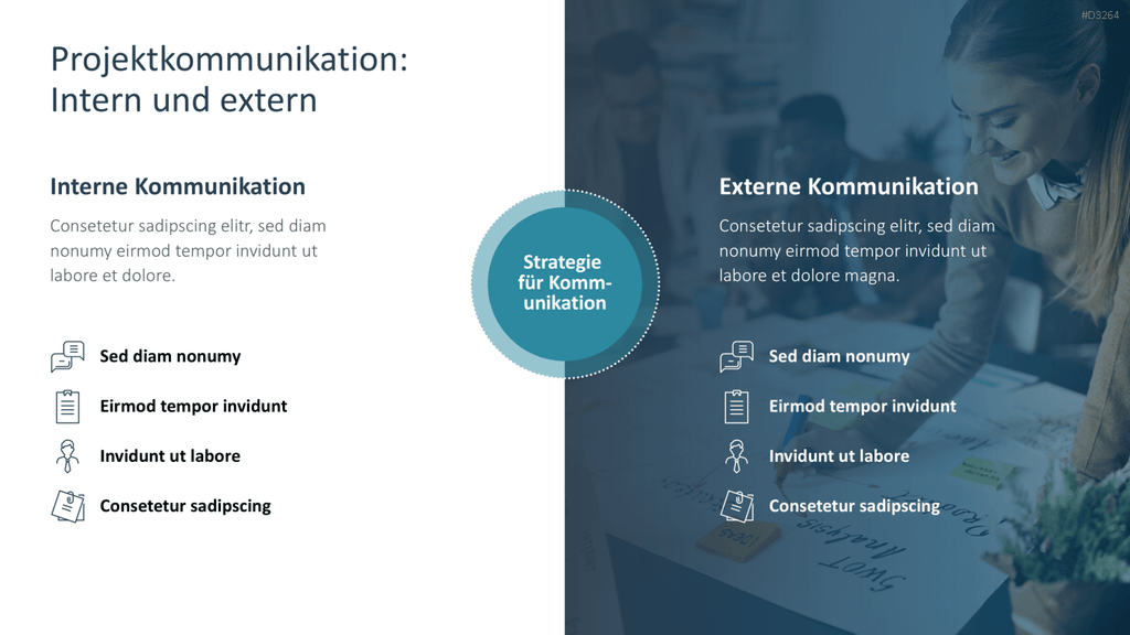 Projektpräsentation PowerPoint-Vorlage