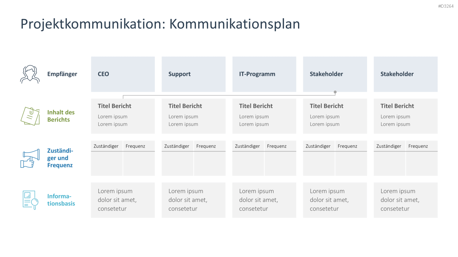 Projektpräsentation PowerPoint-Vorlage