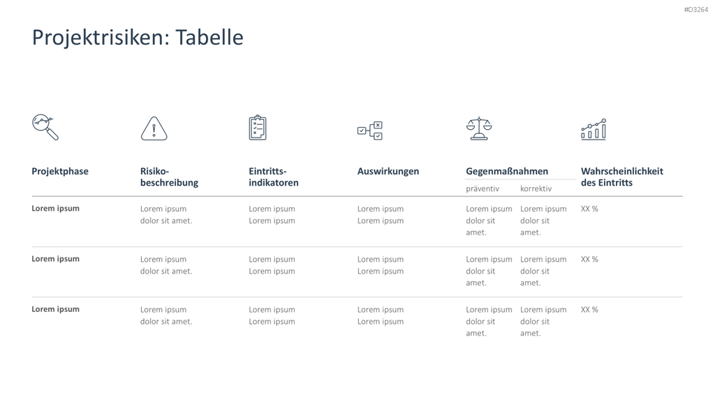 Projektpräsentation PowerPoint-Vorlage