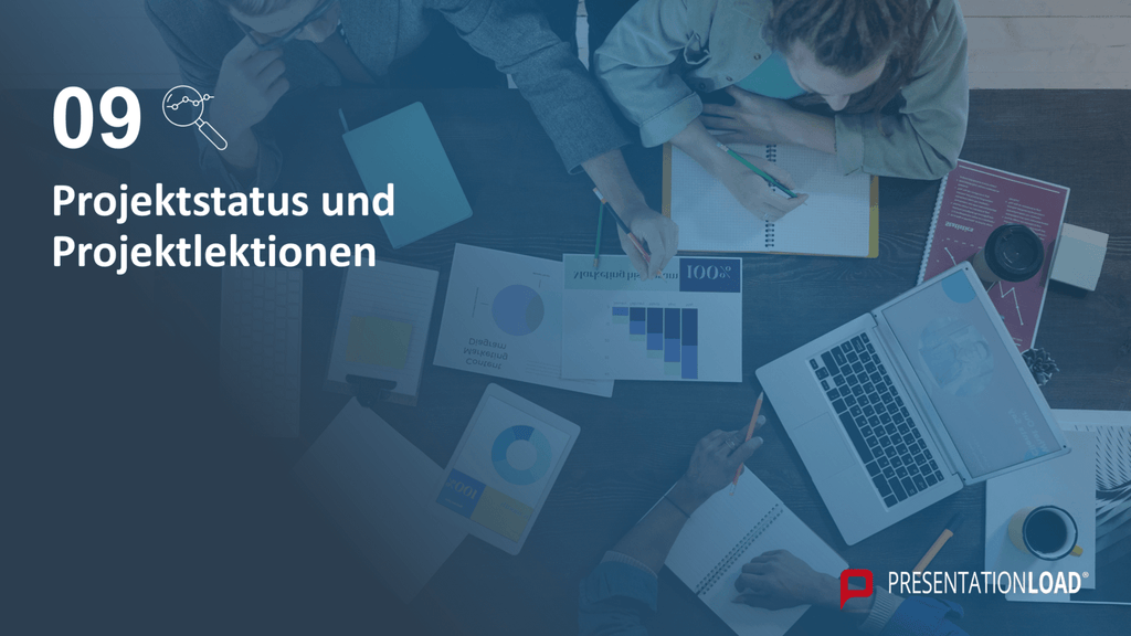 Projektpräsentation PowerPoint-Vorlage