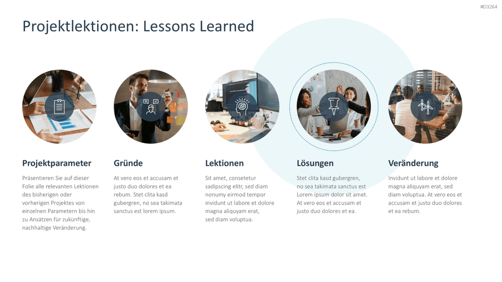 Projektpräsentation PowerPoint-Vorlage