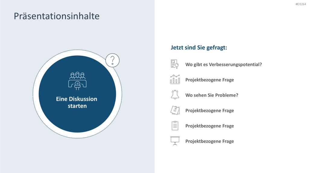 Projektpräsentation PowerPoint-Vorlage