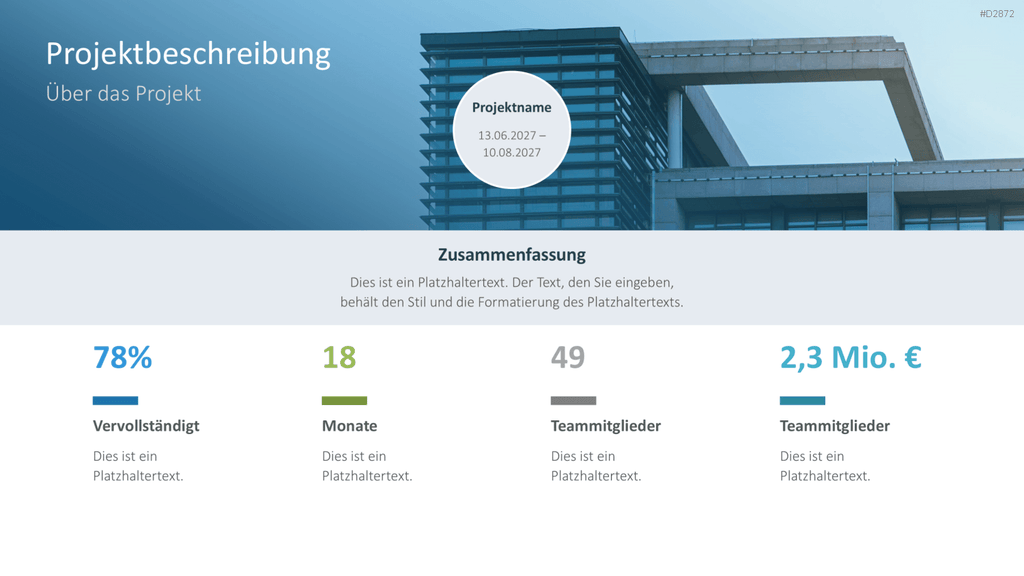 Projektstatusbericht Vorlage