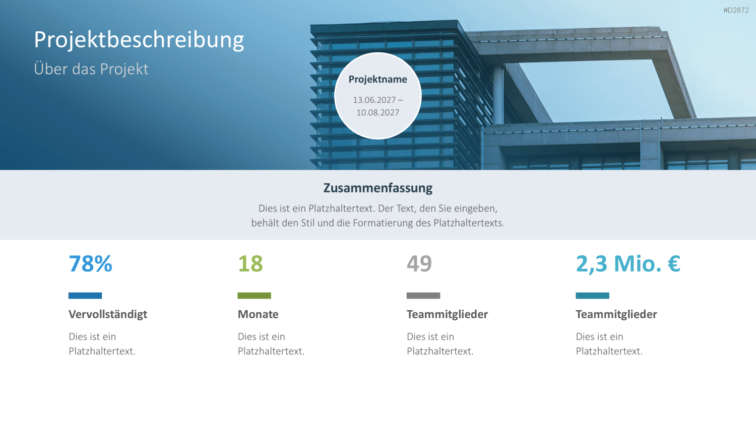 Projektstatusbericht Vorlage