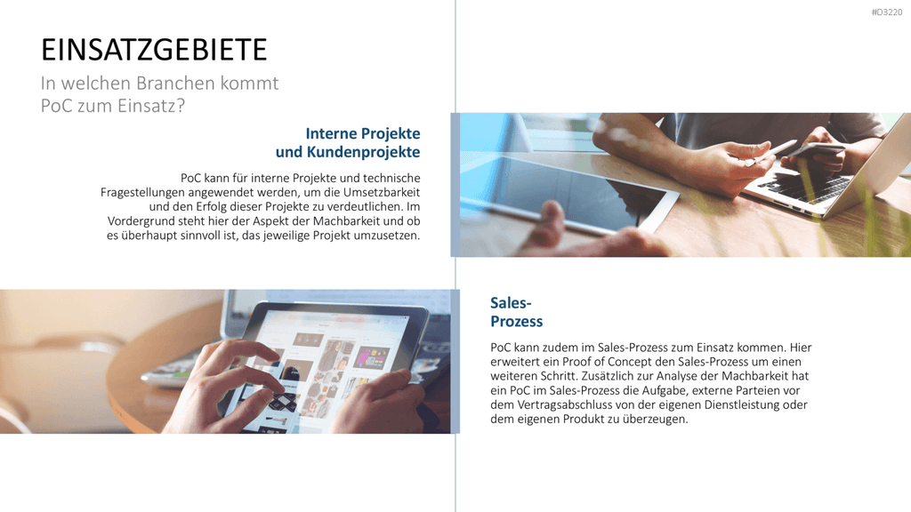 Proof of Concept PowerPoint-Vorlage