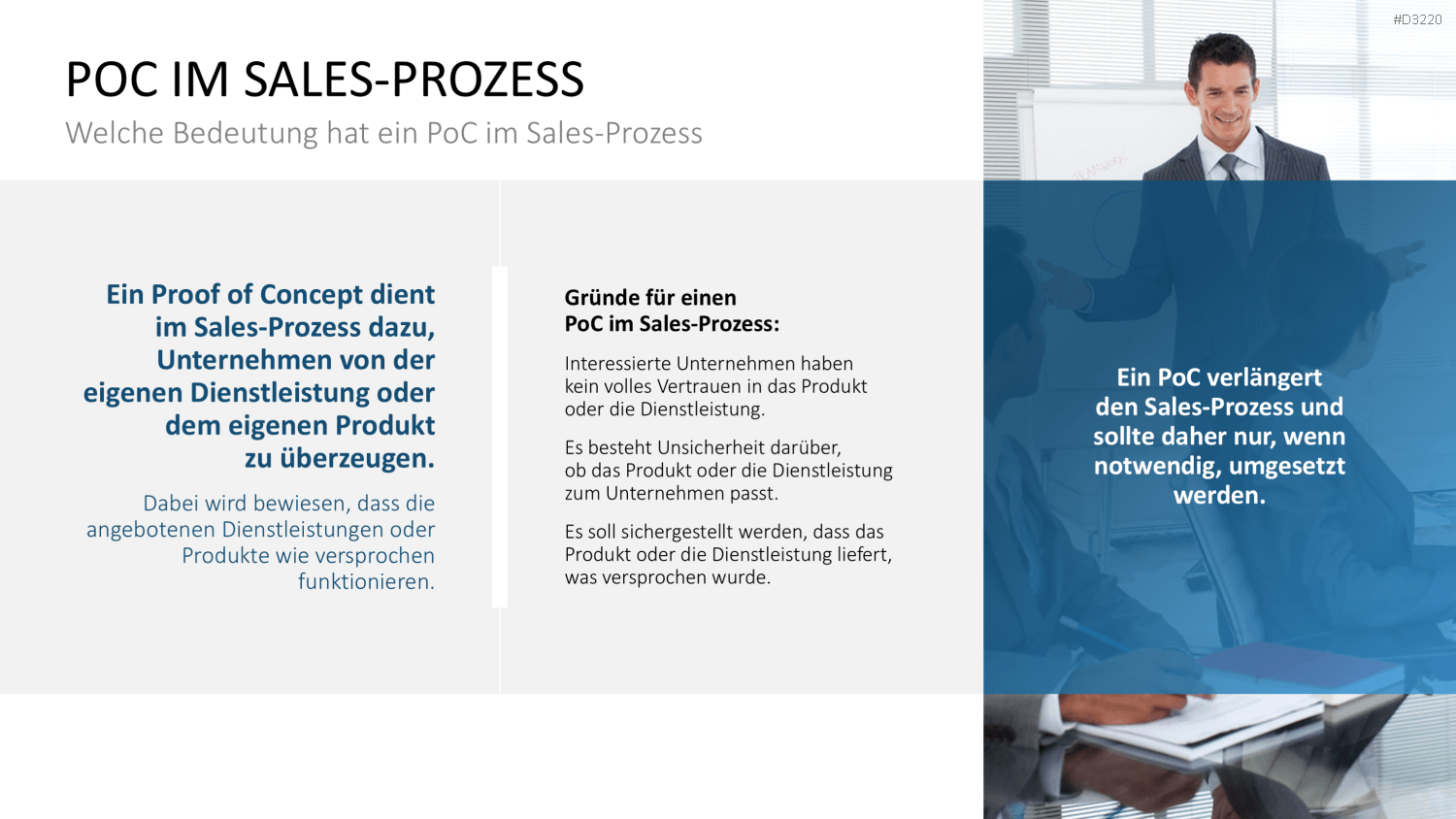 Proof of Concept PowerPoint-Vorlage
