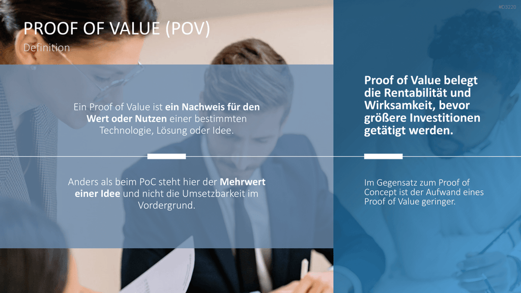 Proof of Concept PowerPoint-Vorlage