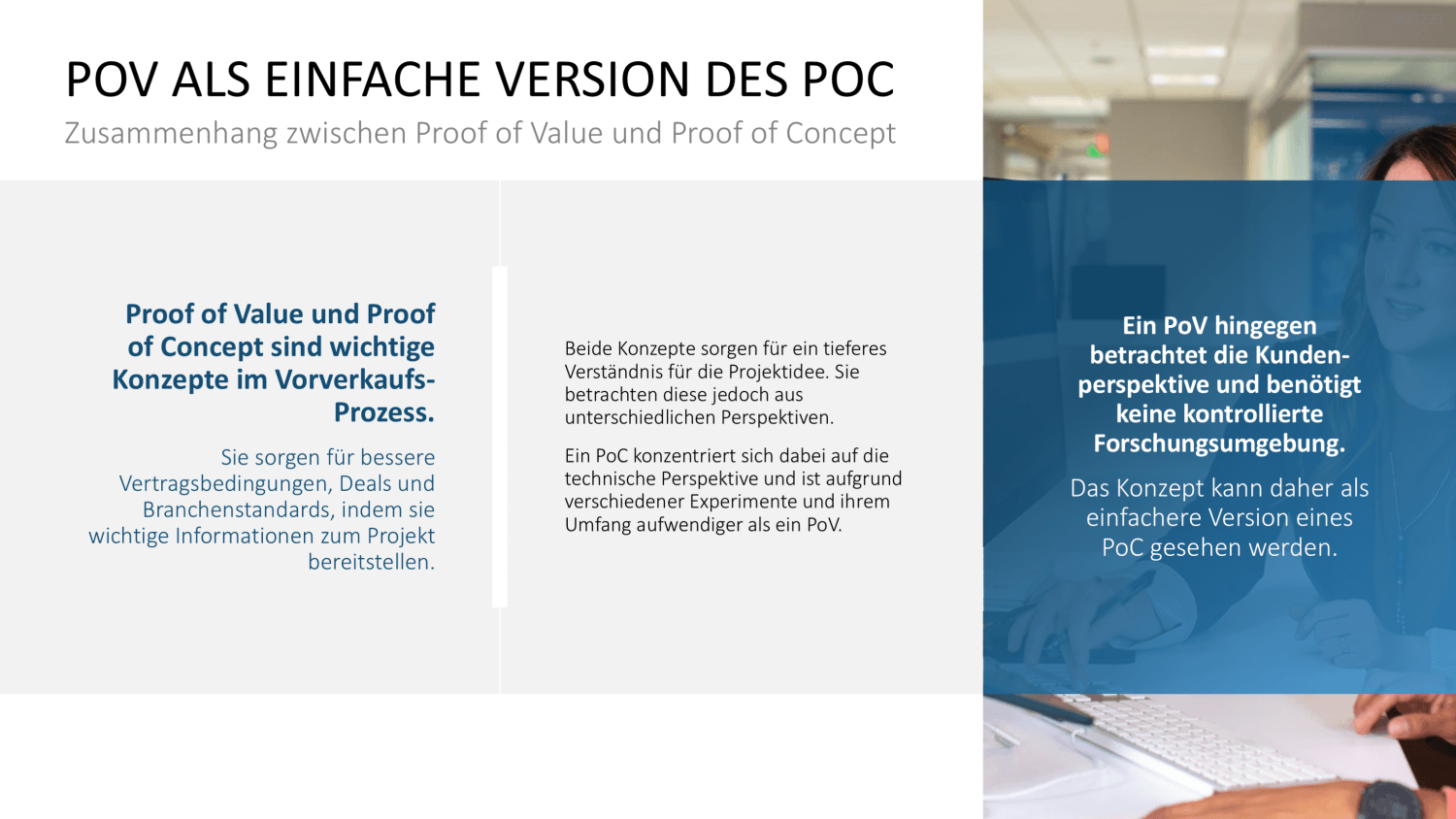 Proof of Concept PowerPoint-Vorlage