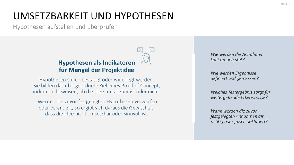 Proof of Concept PowerPoint-Vorlage