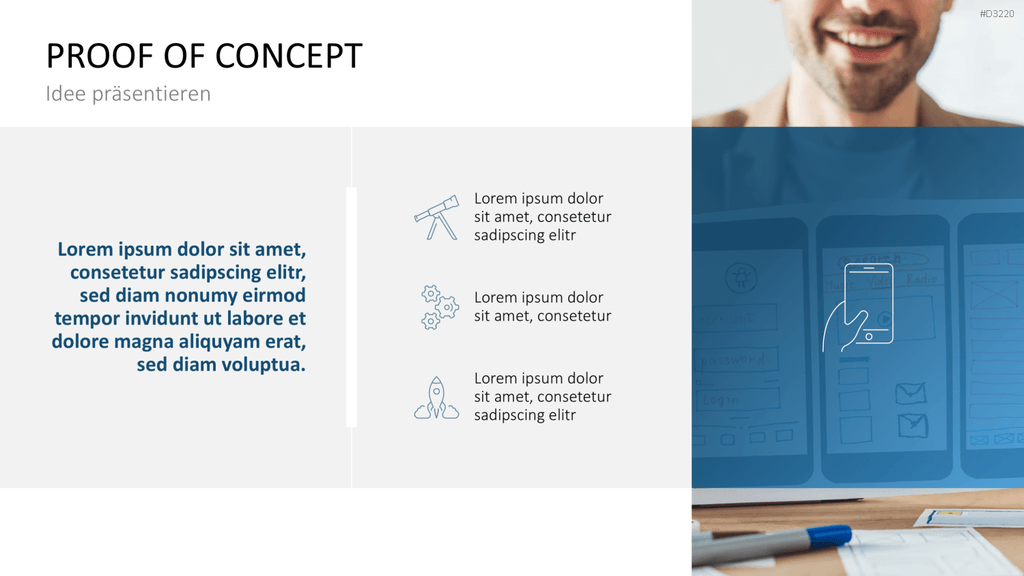 Proof of Concept PowerPoint-Vorlage