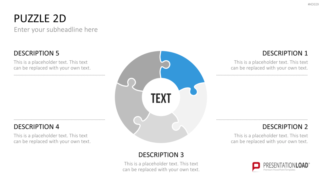 Puzzle Bundle PowerPoint-Vorlage