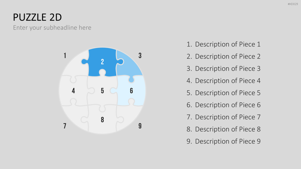 Puzzle Bundle PowerPoint-Vorlage