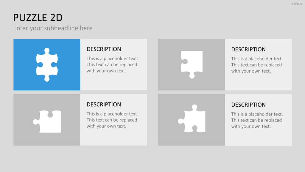 Puzzle Bundle PowerPoint-Vorlage