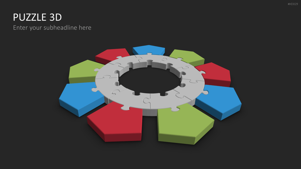 Puzzle Bundle PowerPoint-Vorlage