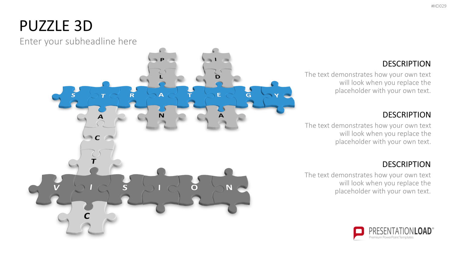 Puzzle Bundle PowerPoint-Vorlage