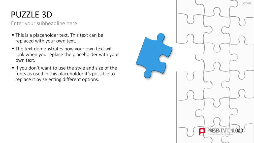Puzzle Bundle PowerPoint-Vorlage