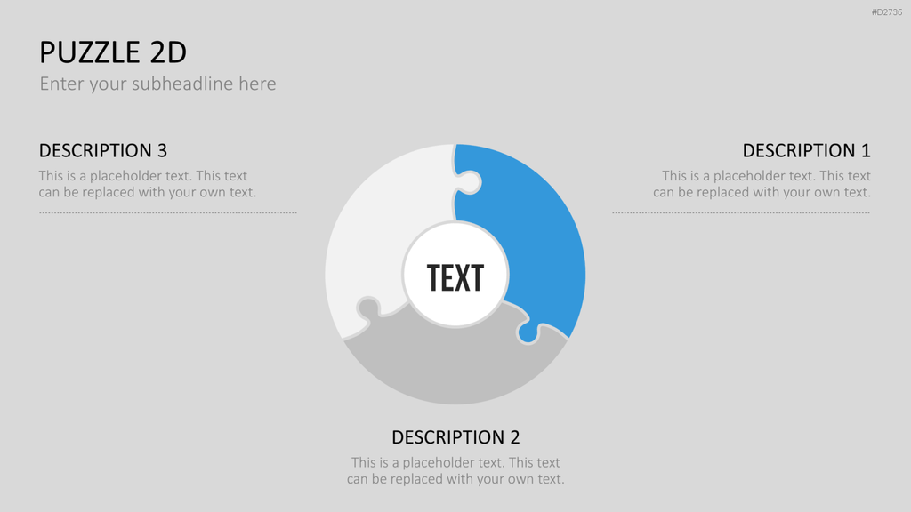 Puzzle - Toolbox 2D PowerPoint-Vorlage